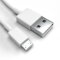 Justcom Micro-USB Ladekabel für Casper V6x Weiß 1 m Handy Schnellladekabel Datenkabel
