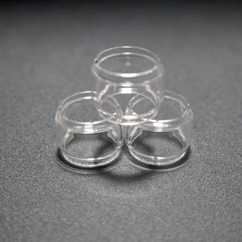 WratryParts Ersatz-Glasröhre für Z Zeus Dual, Zeus X, Zeus X Mesh, Z Fli Subohm RTA Tank (3 Stück, transparent)