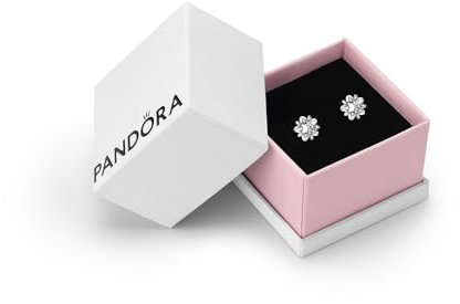 Pandora Celestial Sparkling Star Stud Earrings - Sterling Silver & Cubic Zirconia Earrings - Gift for Her - With Gift Box