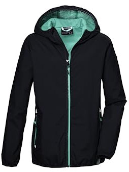 killtec Mädchen Funktionsjacke/Regenjacke mit Kapuze KOS 138 GRLS JCKT, dunkelnavy, 152, 42988-000