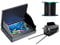 Sarini Fishfinder Underwater Camera Wide Angle Infrared Night Vision Host Waterproof 5 Inch IPS Display for Ice Fishing River and Boat Use