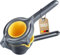 Westmark Lemon Press Limona Black Edition, Exprimidor manual de cítricos para limones, limas y naranjas, Exprimidor manual en antracita