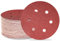 MECCION 150 mm Disques à poncer 50 pièces Plateaux de ponçage 6 pouces 6 trous Papier abrasif à velcro pour ponceuse orbitale aléatoire (Grain 60)