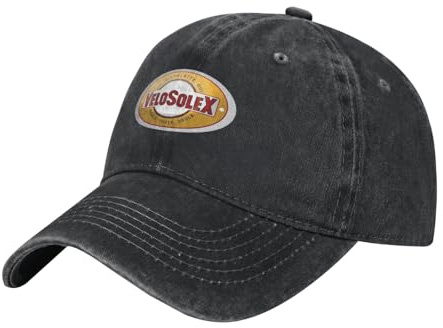 kenwozi Velo Solex Homme Youngtimer Vintage Velosolex Cyclo Summer Vintage Denim Cap Unisex Snapback Trucker Hat
