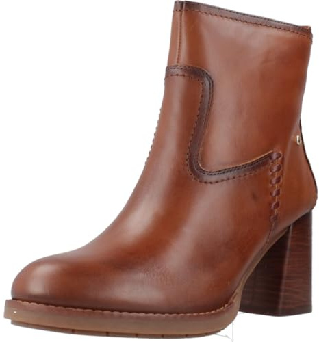 Pikolinos Palencia Damen Stiefeletten mit Absatz | Leder | Reißverschluss | Hoher Absatz | Größe EU 35–42