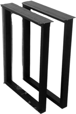 LXLAEOANG Wrought Iron Leg Bracket - Metal Tripod Base for Solid Wood Table Frame for Dining Office Desk(Color 4)