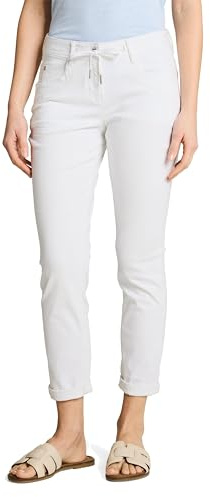 TOM TAILOR Damen Tapered Relaxed Hose mit Kordelzug