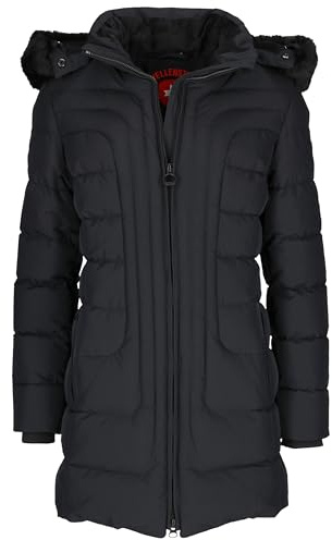 Wellensteyn Damen Jacke BELVITESSE Long Schwarz, Größe:XS, Farbe:Schwarz
