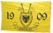 Flaggenfritze Fahne/Flagge Dortmund 1909 mit Wappen + gratis Sticker