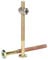 Lot de 10 boulons M6 pour meubles en acier carbone galvanisé avec écrous et chevilles 40 mm/60 mm/80 mm/90 mm/100 mm, TRTA000718