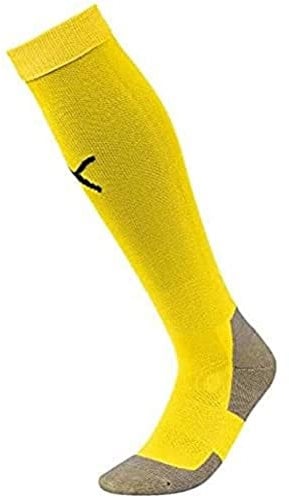 PUMA Herren Team Liga Socks Core Stutzen, Cyber Yellow-Puma Black, S-L EU