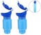 ICYANG Notfall-Urinal, für Männer und Frauen, tragbar, faltbar, für Reisen, Autofahren, Outdoor, Camping, Auto, Toilette, Urinflasche für Kinder, 750 ml, 2 Stück