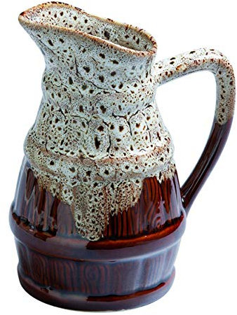 Visiodirect Lot de 4 pichets barilo en Porcelaine décorée - 25cl
