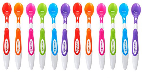 Munchkin 12 cucharas de punta suave