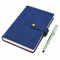A5 408 Seiten Verdicktes Tagebuch Agenda Notizbuch Bürotagebuch Agenda Tagebuch Business Arbeitstagebuch Besprechungsbuch Klassisches Tagebuch Tagebuch Schulmaterial mit Stift (blau)
