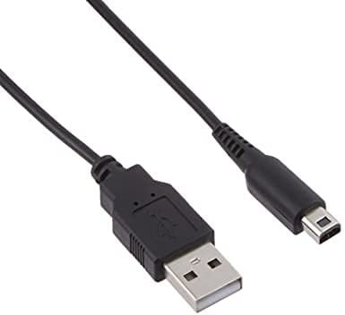 Other Black USB Power Charging Cable for Nintendo DSi/DSi XL / 3DS / 3DS XL