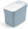 Curver Keter - Cubo de basura de 20 litros para la recogida selectiva Ready To Collect, con soporte de pared, ideal para la cocina, 100% reciclado, gris