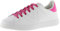victoria 1125306-WOMEN Sneaker Tenis Effetto Pelle & Dettagli Fluoro a Collo Basso Donna Fucsia 38