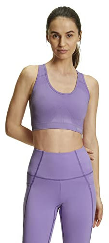 FALKE Women's Madison Low Support W SB Breathable For Low-Impact Activities 1 Piece Sports Bra, Purple (Lavender 8235), XS