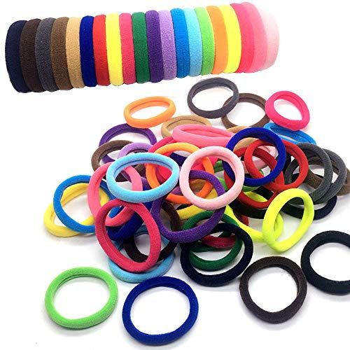 Günstige Sachen Mädchen Ohne Versandkosten Frauen arbeiten nette 1Pcs Haar-elastische -Zusatz-Haarpflege um Haarbänder Mädchen Set (One Size, Bunt-C)