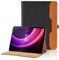 Hülle für Lenovo Tab P11 (2nd Gen) 11.5 Zoll TB350FU/TB350XU 2022 Business Premium PU Leder Schutzhülle mit Tasche, Auto Schlaf/Aufwach Funktion Smart Cover mit Stand Funktion - Schwarz