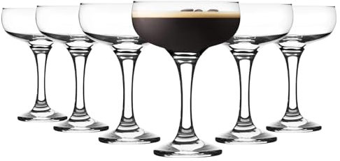 LAV Mutket Espresso Martini Brille - 235ml - Pack Von 6