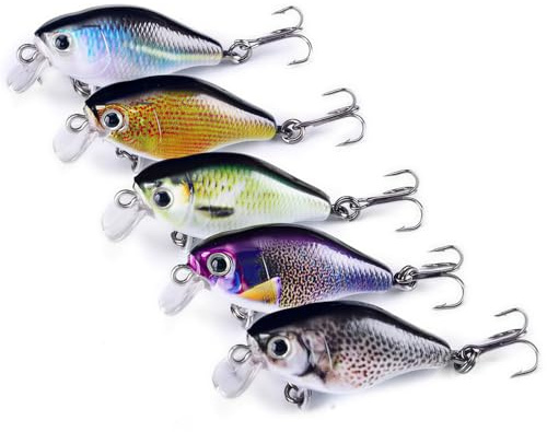 Steinn Wobbler Minnow Kunstköder Set | Raubfisch Zander Barsch Angeln | auffällige Farben