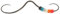 PACKOVE Schnurrbart-Nasenscheidewand Schnurrbart-Nasenpiercing Septum-Schmuck Nasenring 16g