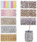 DELORIGIN Leopard Print Transfer Stickers for Glass Cups, 8 Sheets, Multicolor, Plastic, Waterproof, Animal Print, Outdoor Usage, Transfer Sticker