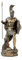Ares Mars griechisch-römischer Olympischer Gott des Krieges und des Mutes, Bronze-Statue, 18 cm