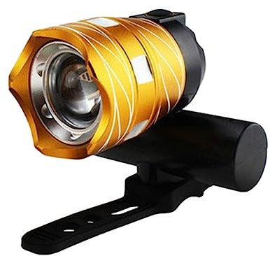 GOOHOCHY Mountain Bike Headlight LED Bike Light for Night Riding Mounts for Handlebars Helmets for Road Biking City Commuting Bikes Batteries Not