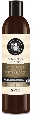 P-Beauty Naturkosmetik Repair Shampoo Kokosöl - für trockenes & geschädigtes Haar mit Panthenol & Vitamin E, silikonfrei, vegan, bio - Haarshampoo, Anti-Frizz, Haarpflege Arganöl & Jojobaöl (300ml)