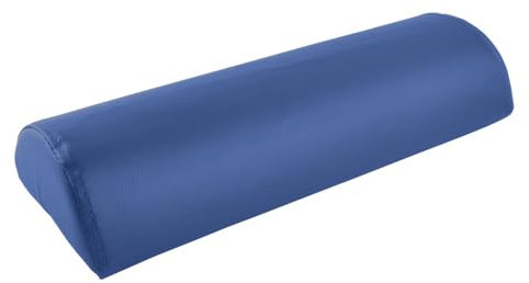 Teqler Halbrolle Lagerungshilfe mit Kunstlederbezug, 40 x 22 x 11 cm