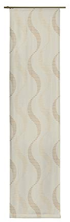 Wirth Paneele Lupara mit Zubehör, Polyester, Beige, 145 x 60 cm