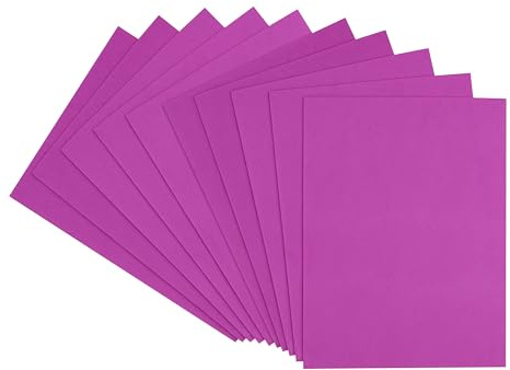 VBS Moosgummi Set 2 mm dick 10 STK 30x40 cm Bastelmaterial Lila
