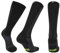 DANISH ENDURANCE Kompressionsstrümpfe, Sport Kompressionssocken, 21-26 mmHg, Unisex, für Herren & Damen, Schwarz/Grau, 35-38