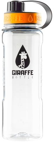Giraffe Bottle 25oz Clear Tritan Bottle