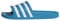 adidas Unisex Adilette Aqua Slides, Solar Blue/Cloud White/Solar Blue, 12 UK