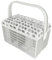 sparefixd Cutlery Basket Complete (Grey) to Fit Zanussi Dishwasher