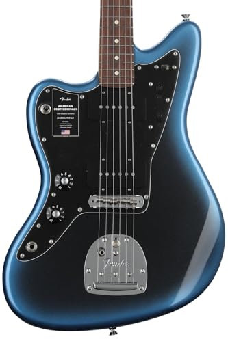 Fender American Professional II Jazzmaster Lefthand RW Dark Night - E-Gitarre für Linkshänder