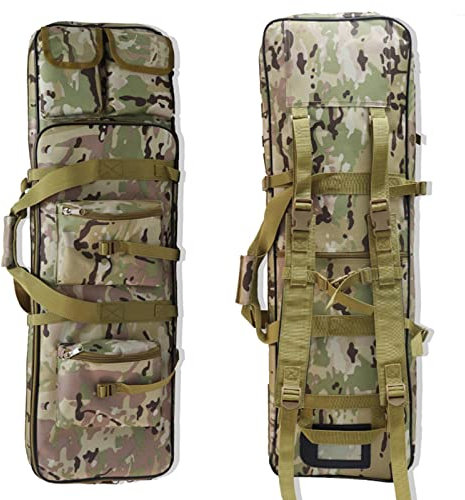 DFANCE Waffentasche Gewehrtasche Gewehrfutteral,Taktische Waffentasche Armee Airsoft wasserdichte Langwaffentasche Futteral,Schrotflintenscheide,Lagerung und Transport,Cp,120cm/47.2in