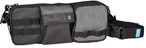 Spro Freestyle Side Pouch 12x15x6cm - Angeltasche zum Spinnfischen, Kunstködertasche, Umhängetasche, Spinntasche, Tasche