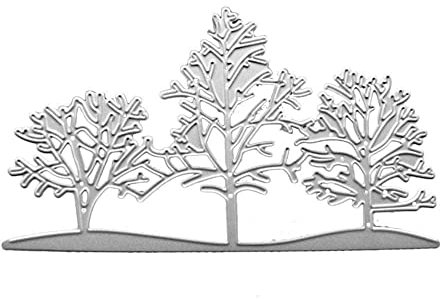 WAITLOVER Alberi di Natale Metallo Fustelle Stencil Scrapbooking Coltello Album Timbro Stampo Decorazione Mestiere Goffratura Carta Fai Da Te T2Y0