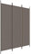 vidaXL Paravent 3-TLG. Raumtrenner Raumteiler Trennwand Umkleide Sichtschutz Spanische Wand Wohnzimmer Schlafzimmer Anthrazit 150x220cm Stoff