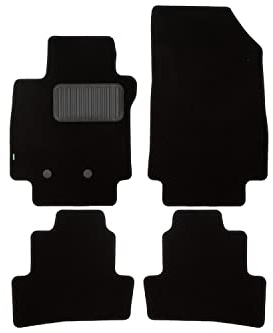 Passgenaue Textile Fussmatten KLEVER Designed für Skoda Octavia 2013->, SED, 4 TLG.