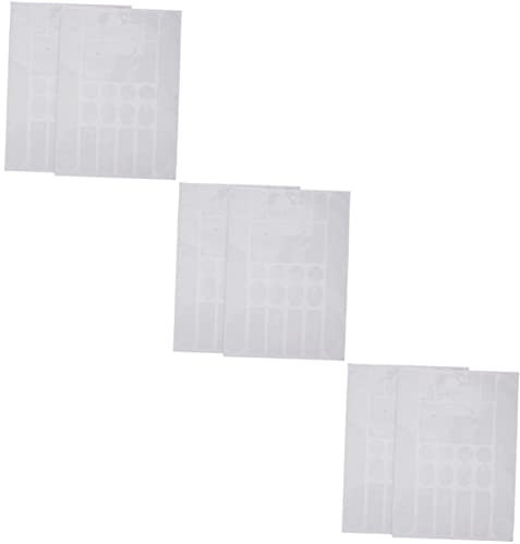 Sosoport 6 Blätter Kratzfeste Aufkleber Für Fahrräder Kettenschutz MTB Kettenstrebenschutz Rahmenschutzfolie MTB Rahmenschutz Kettenstrebenschutz Mountainbike Fahrrad PVC Transparenter Film