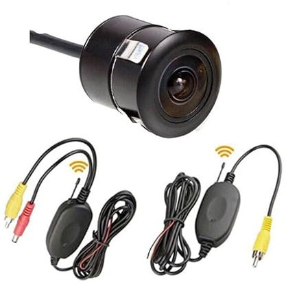 RETROCAMERA PER AUTO CON MODULO WIRELESS, TELECAMERA RETRO CAMERA RETROMARCIA AUTO CAMPER PARCHEGGIO WIRELESS WIFI SENZA FILO - DISCORAMA®