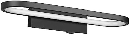 Trio Leuchten LED Wandleuchte Gianni 283770132, Metall Schwarz matt, inkl. 17 Watt LED