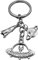 GALPADA Alien Porte-Clés Métal Porte-Clés Métal Porte-Clés Porte-Clés Porte-Clés Vaisseau Spatial Porte-Clés Pendentif Porte-Clés Suspendus Pendentif Porte-Clés Métal Univers