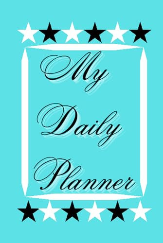 Undated Daily Planner, Daily Schedule To Do List (6x9)
